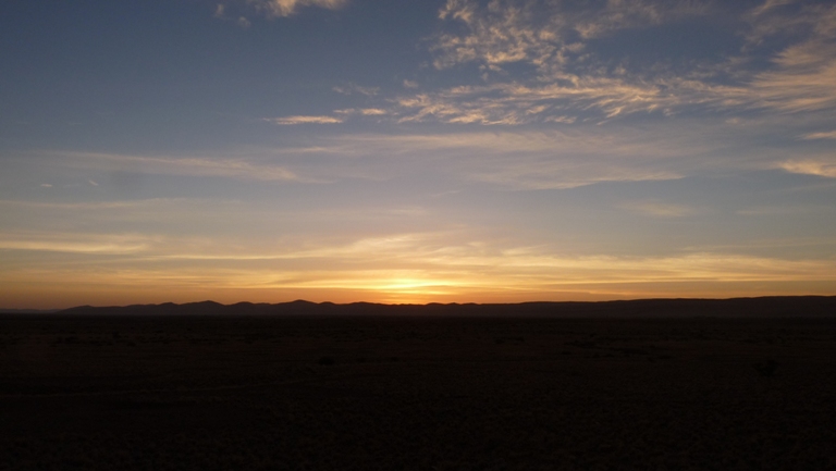 Sunset über Sossusvlei